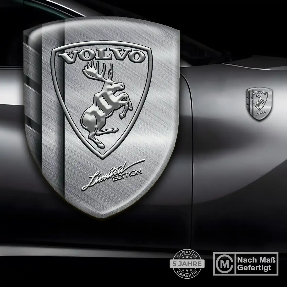 Volvo Silikon Aufkleber Embleme Interieurdesign