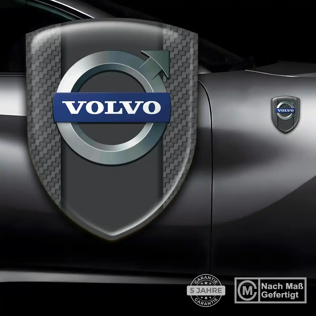 Volvo Silikon Aufkleber Embleme Limitierte Auflage