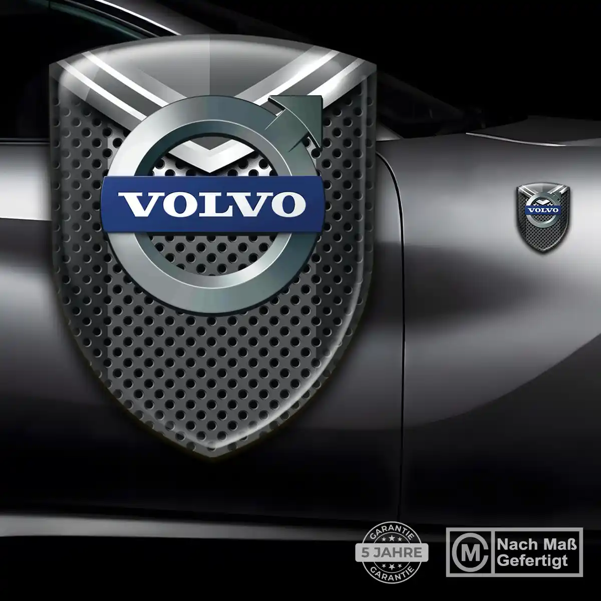 Volvo Silikon Aufkleber Embleme Luxus-Edition