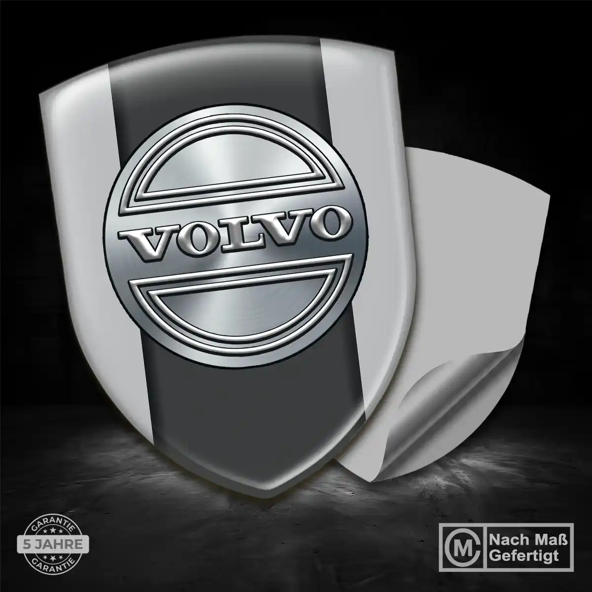 Volvo Silikon Aufkleber Embleme Markenedition