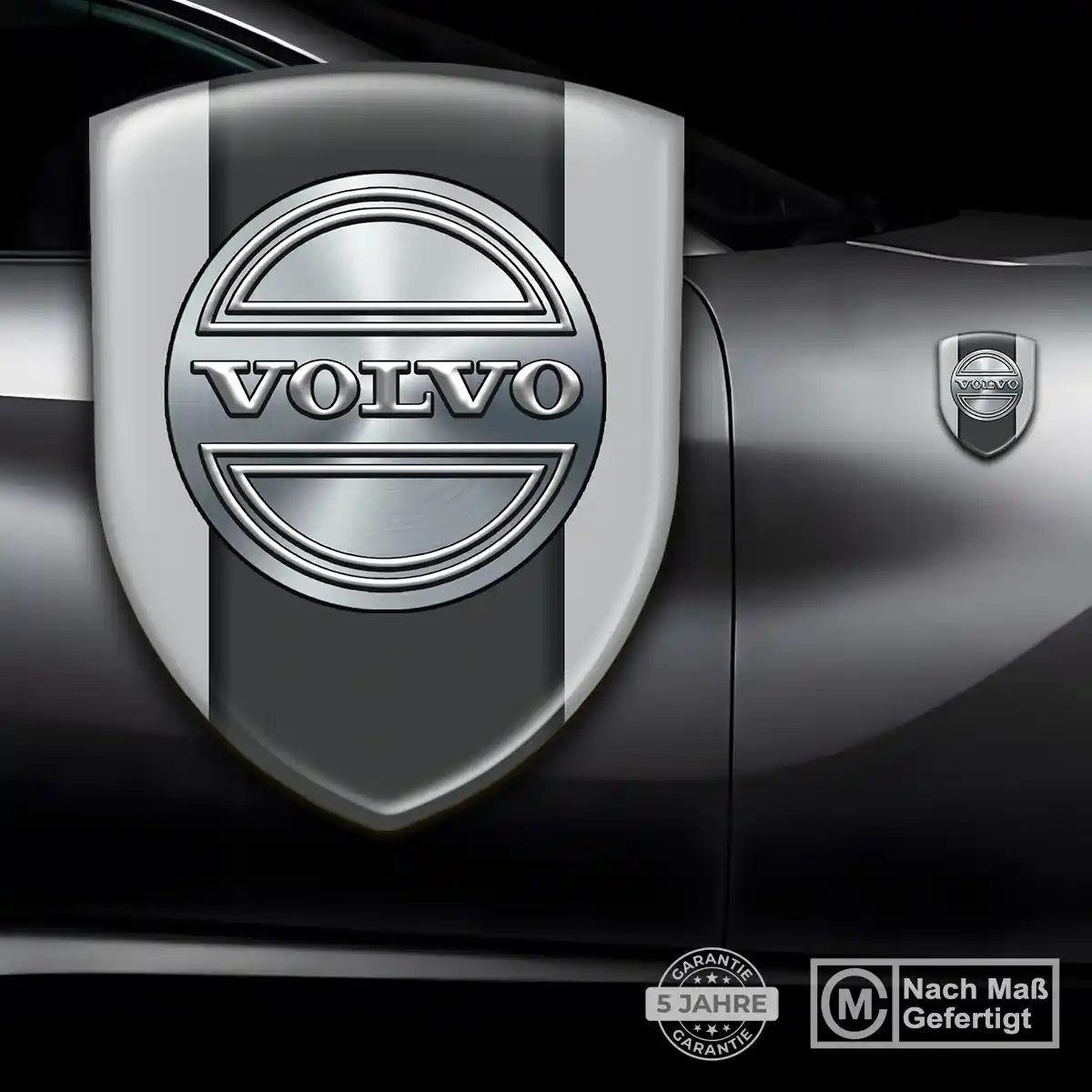 Volvo Silikon Aufkleber Embleme Markenedition