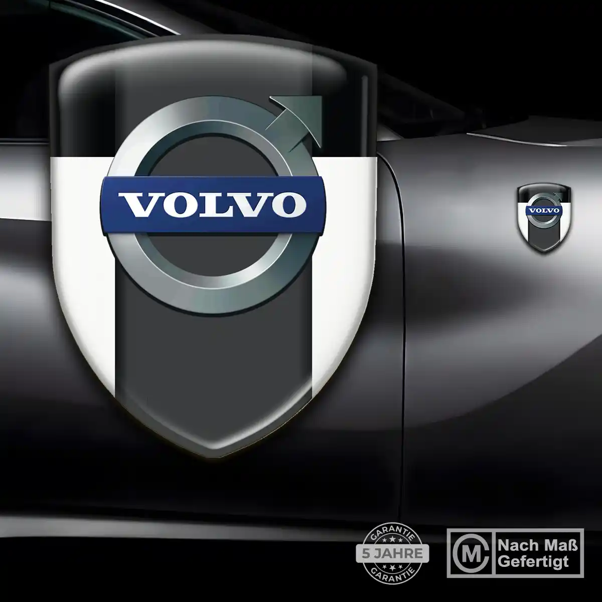 Volvo Silikon Aufkleber Hochwertiges Harz