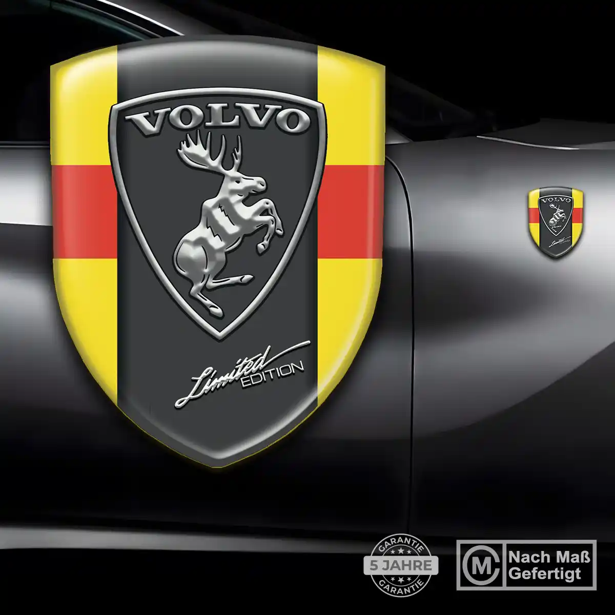 Volvo Silikon Aufkleber Interieurdesign