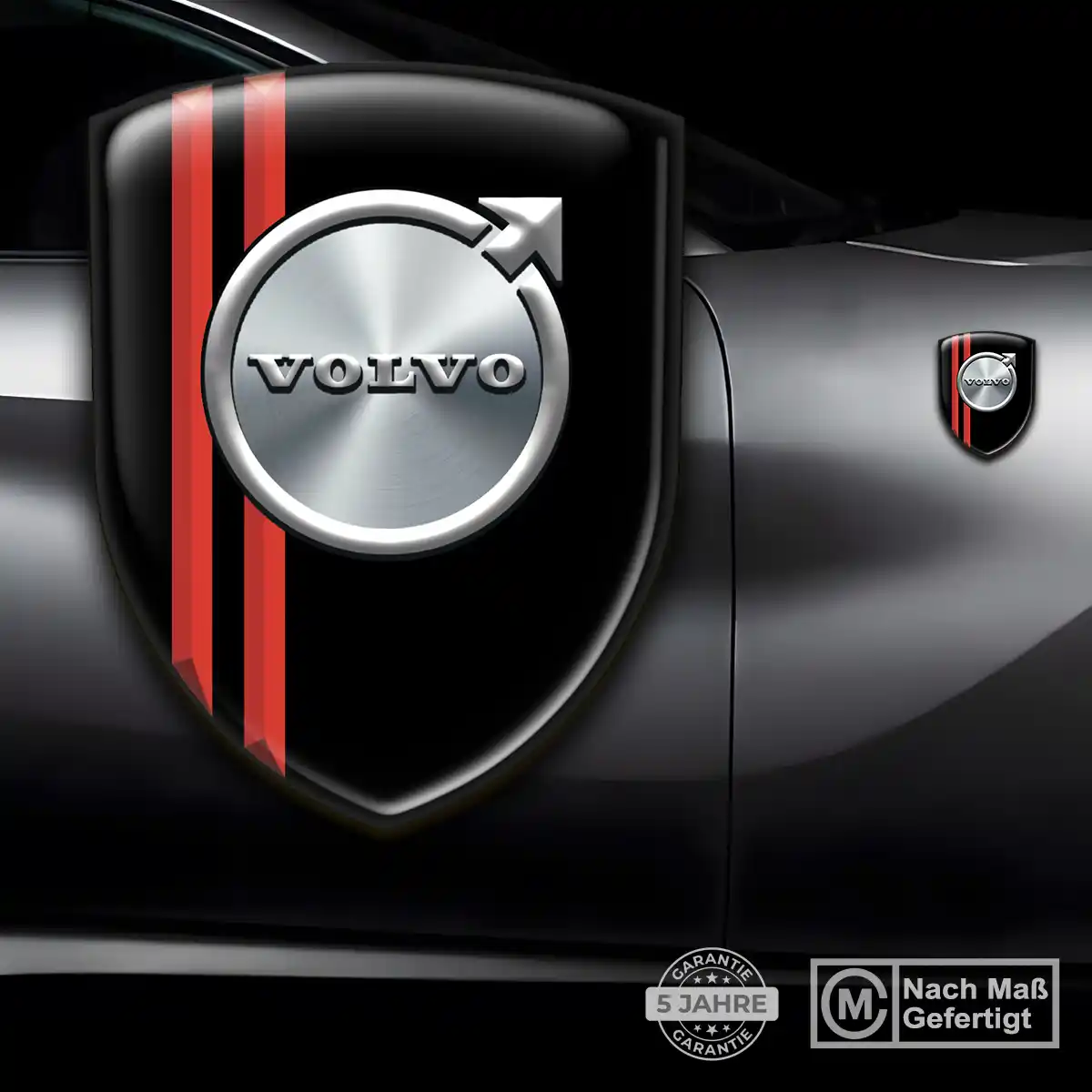 Volvo Silikon Aufkleber Markenedition
