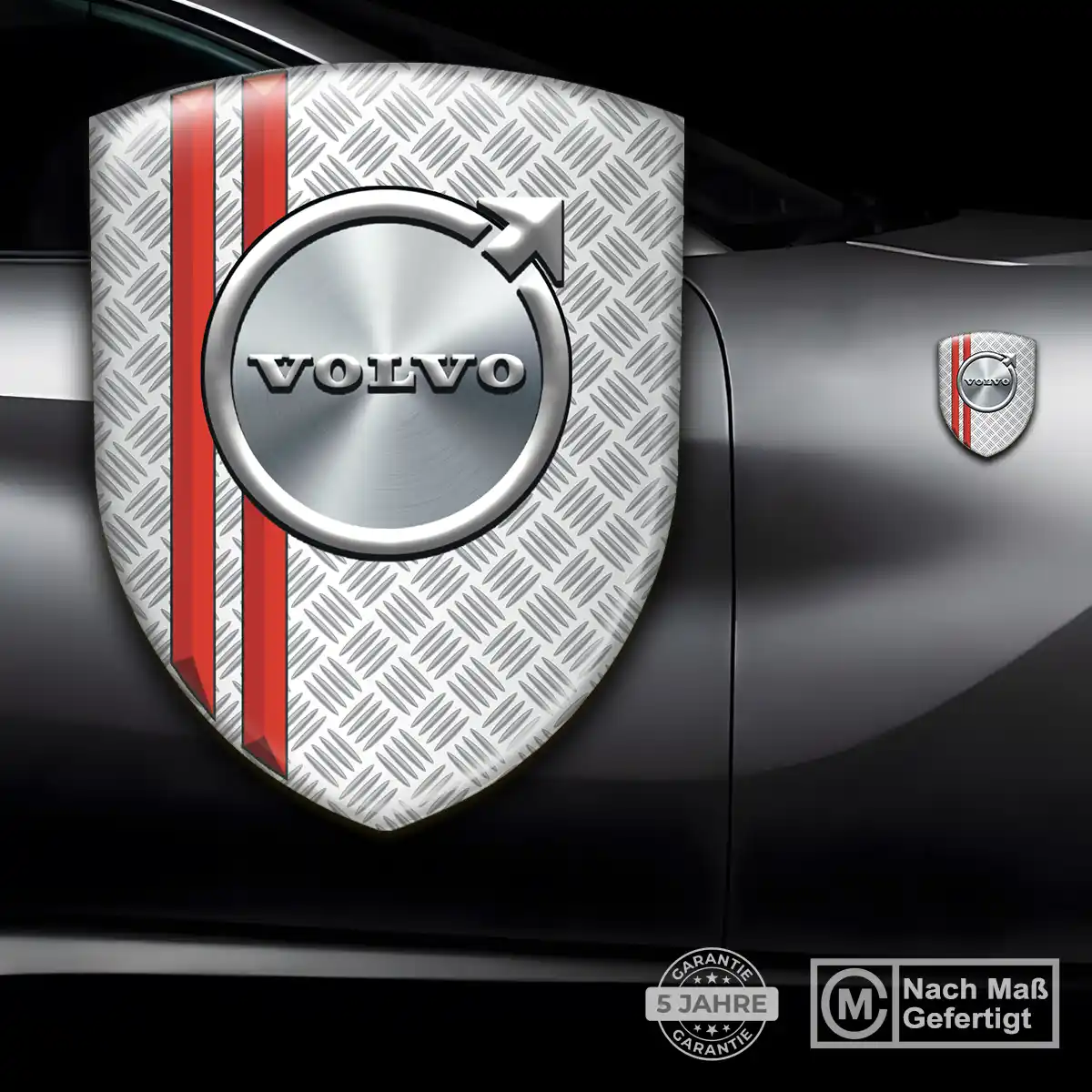 Volvo Silikon Aufkleber Modernes Design