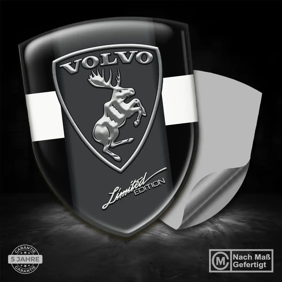 Volvo Silikon Aufkleber Premium-Edition