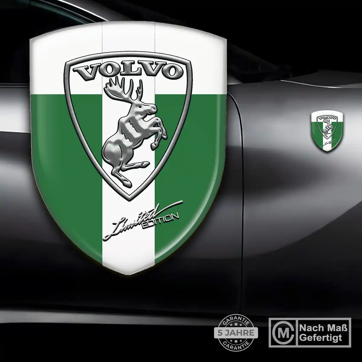 Volvo Silikon Aufkleber Premiumqualität
