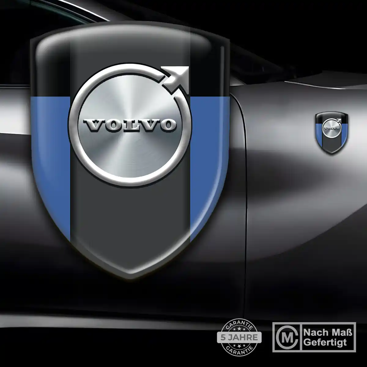 Volvo Silikon Aufkleber Stilvolles Design