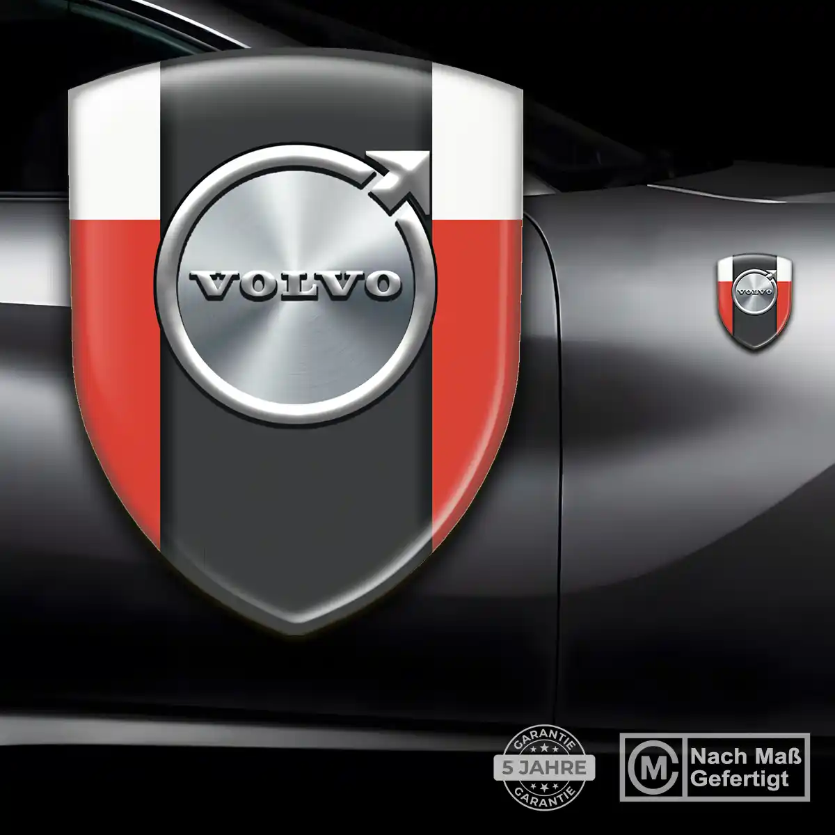 Volvo Silikon Aufkleber Tuningfahrzeug