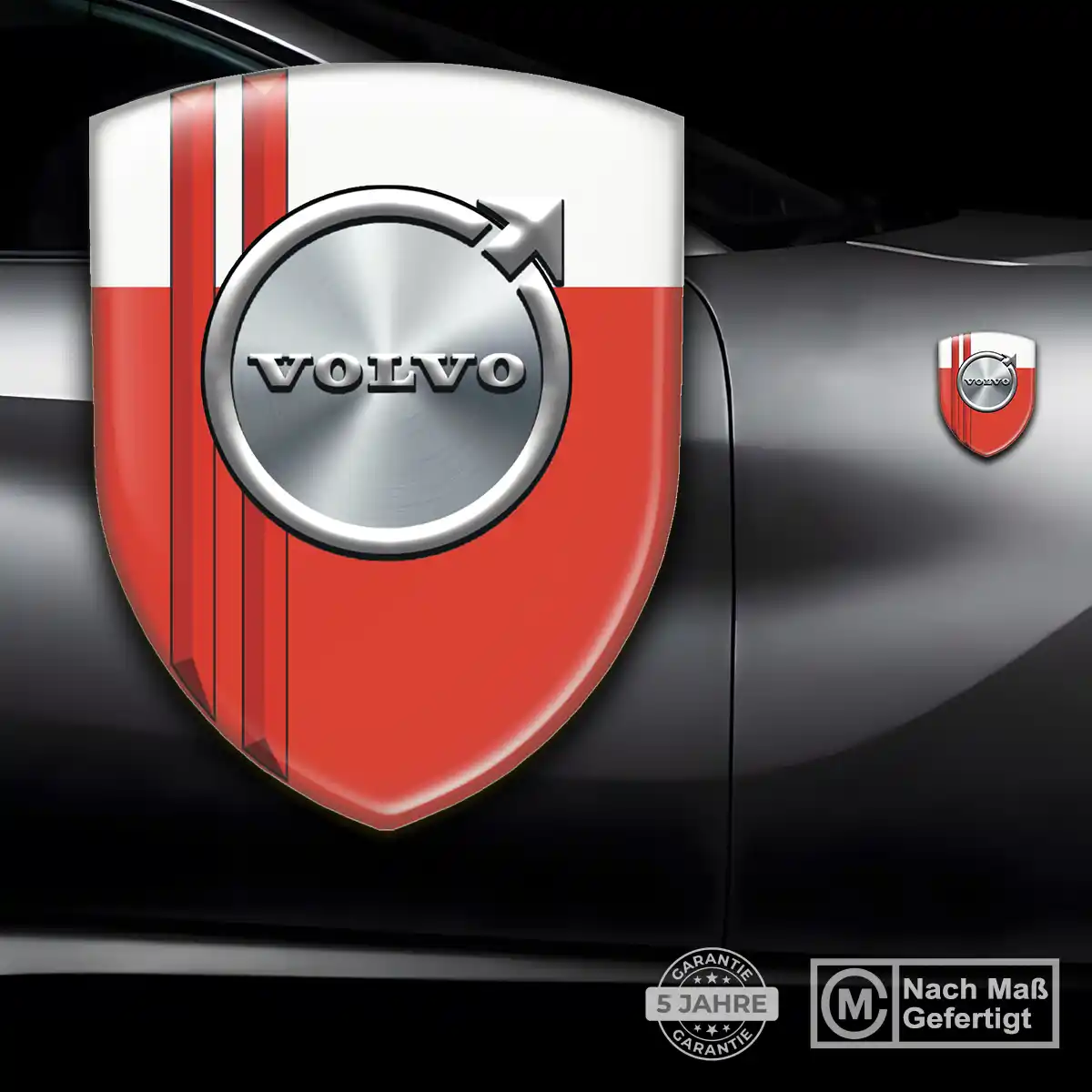 Volvo Silikon Aufkleber Wappen Auto Exterieurdesign
