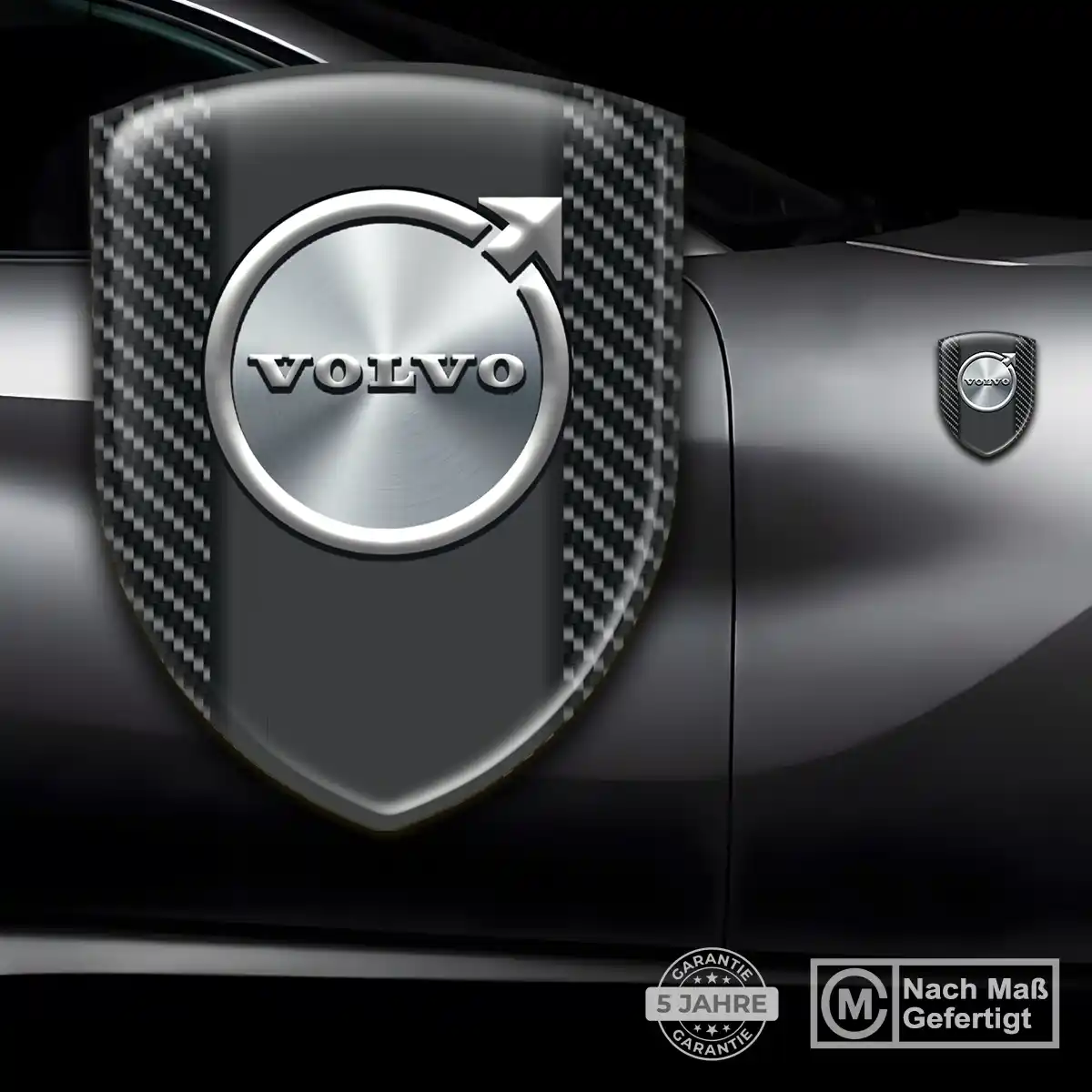 Volvo Silikon Aufkleber Wappen Auto Hohe Qualität