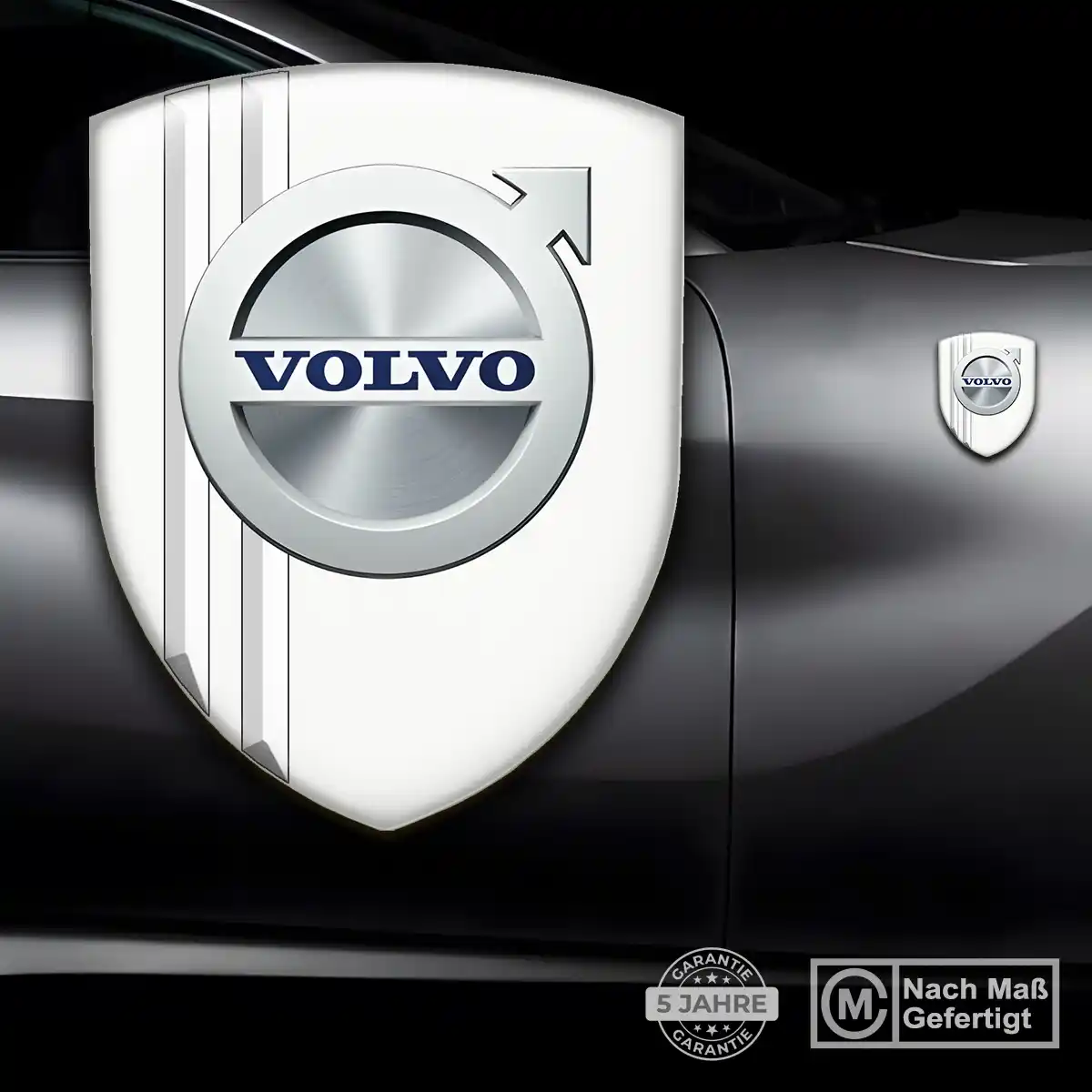 Volvo Silikon Aufkleber Wappen Auto Limitierte Auflage