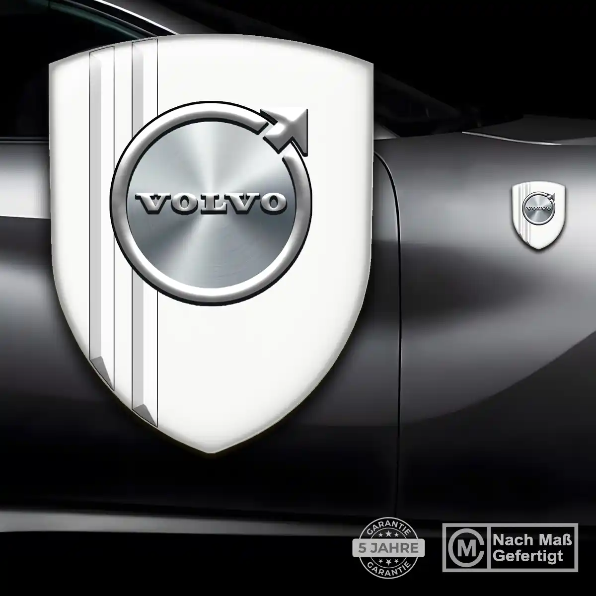 Volvo Silikon Aufkleber Wappen Auto Modernes Design