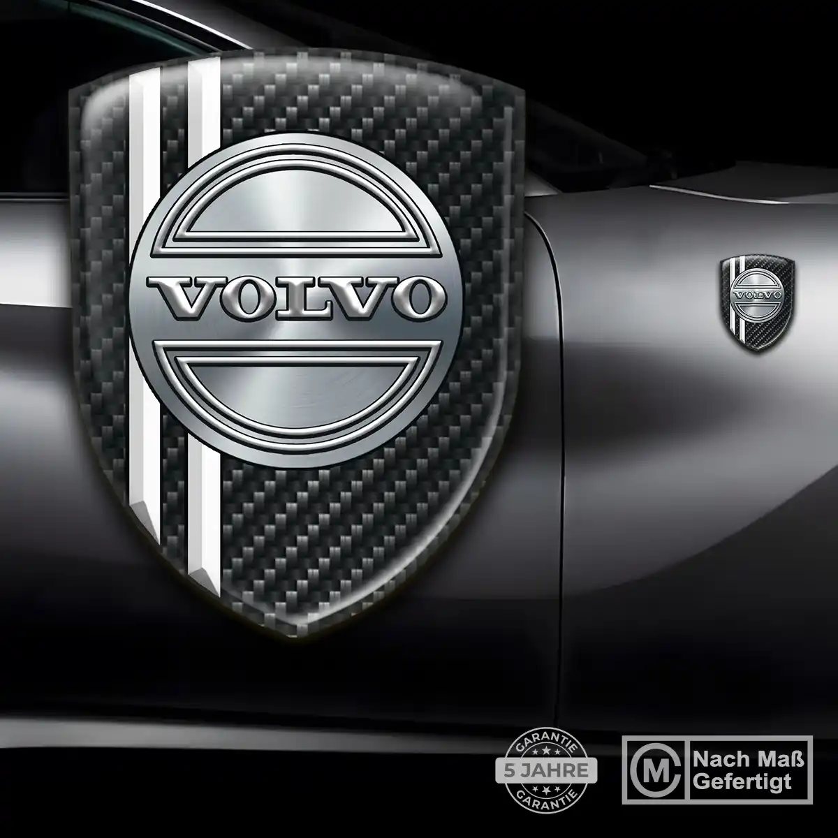 Volvo Silikon Aufkleber Wappen Hohe Qualität