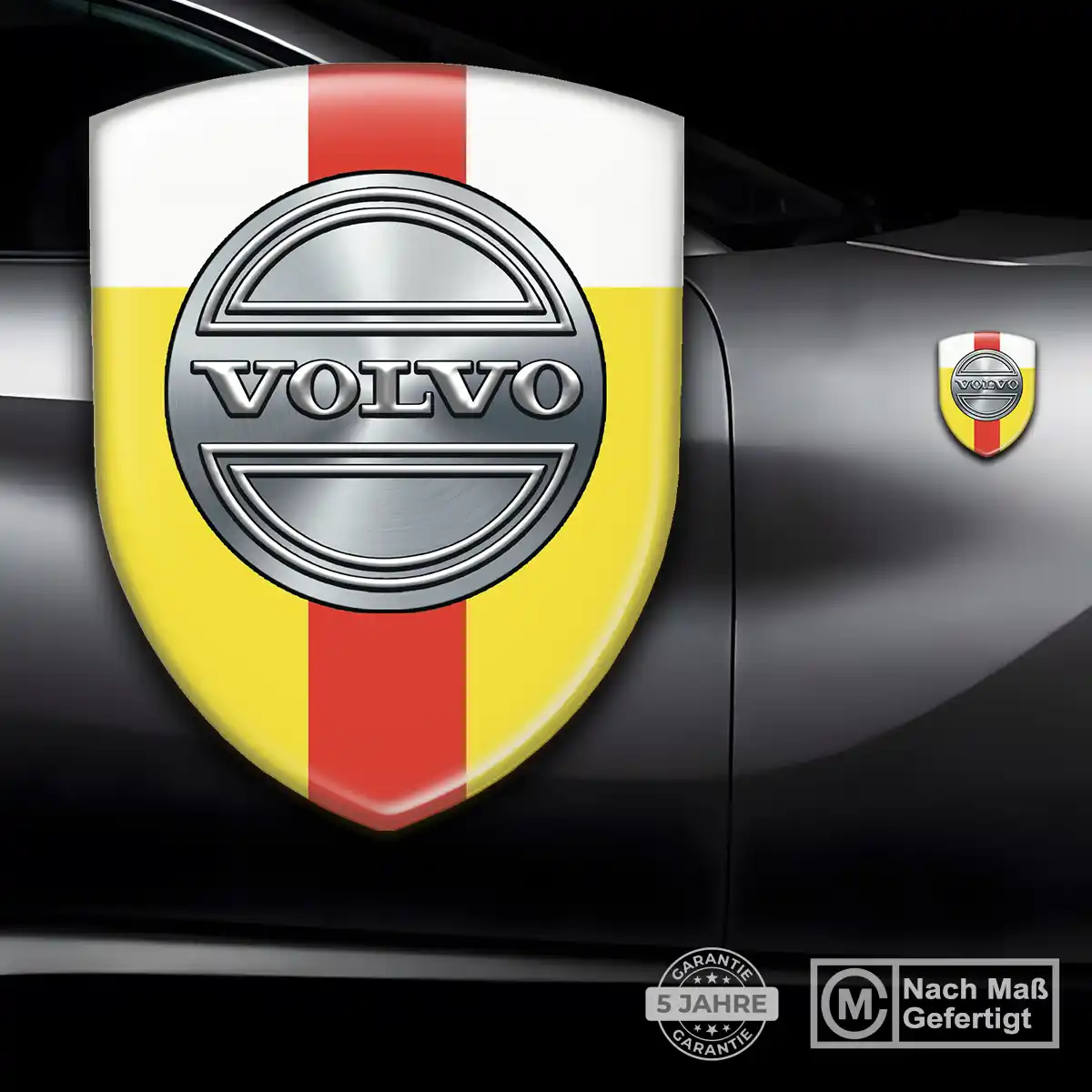 Volvo Wappen Aufkleber Auto Interieurdesign