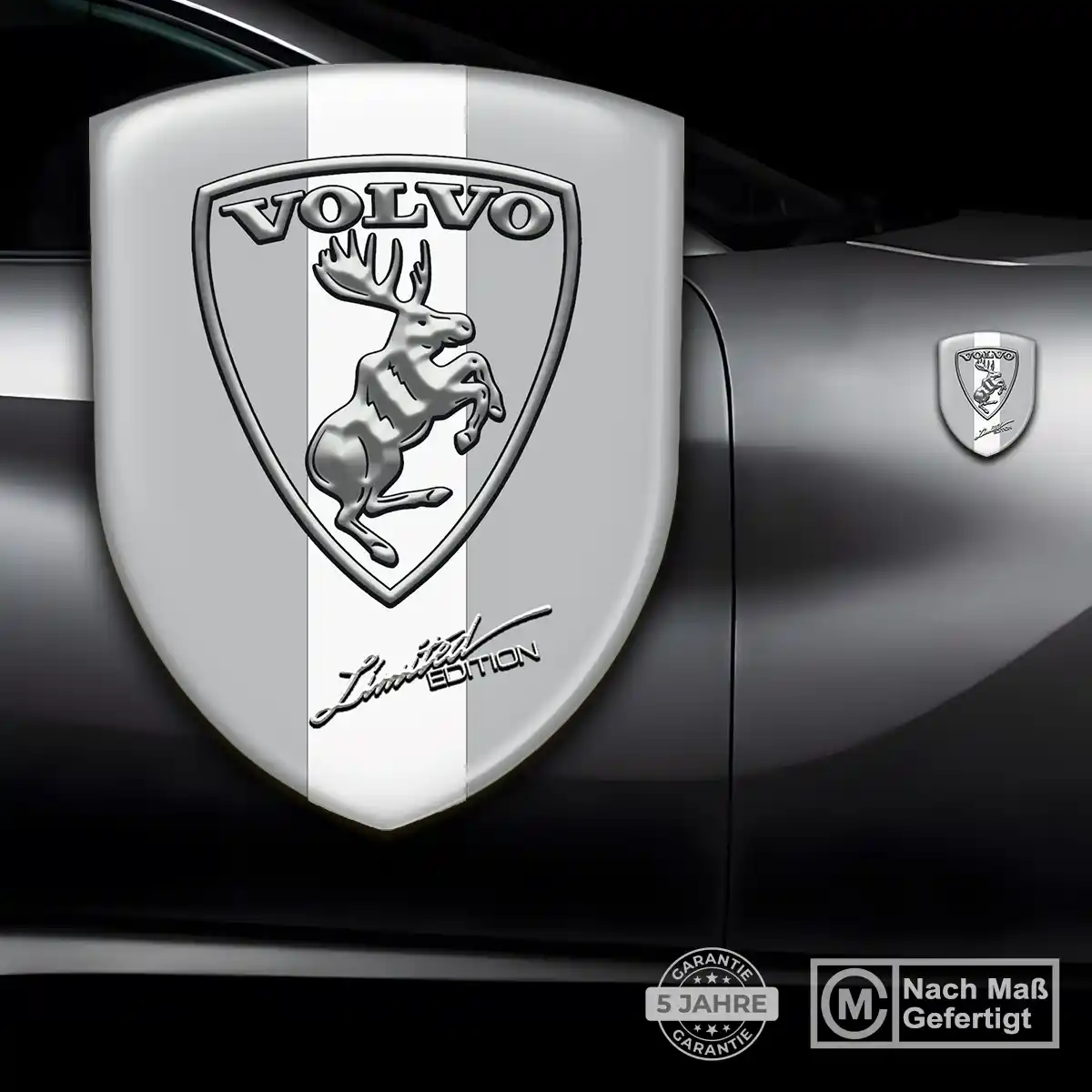 Volvo Wappen Aufkleber Auto Luxus-Edition