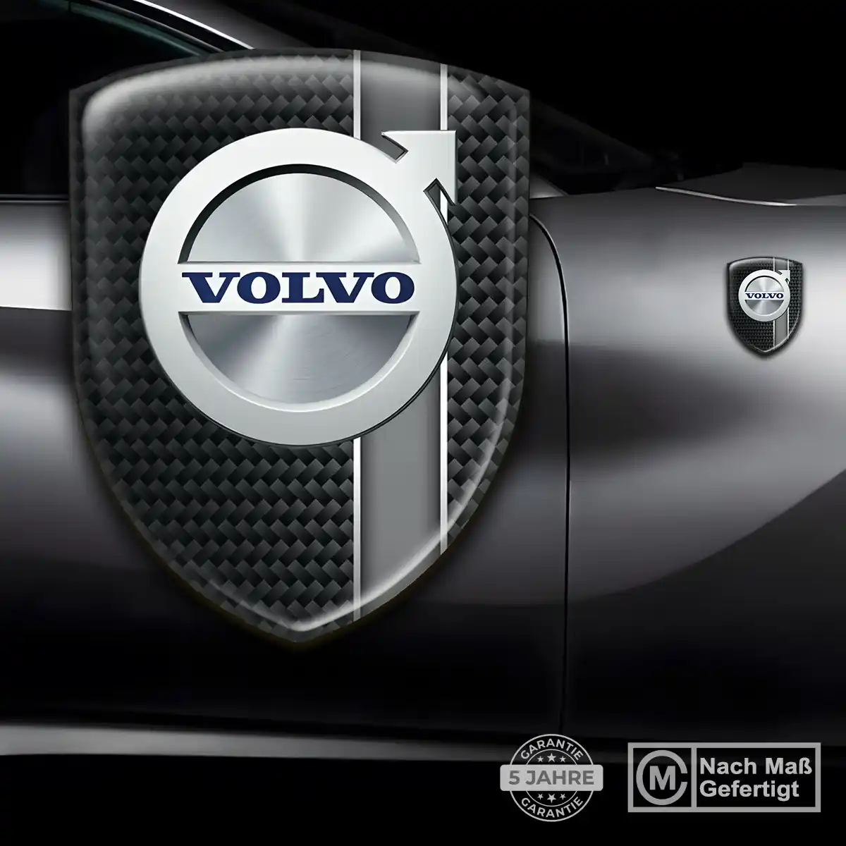 Volvo Wappen Aufkleber Auto Markenedition
