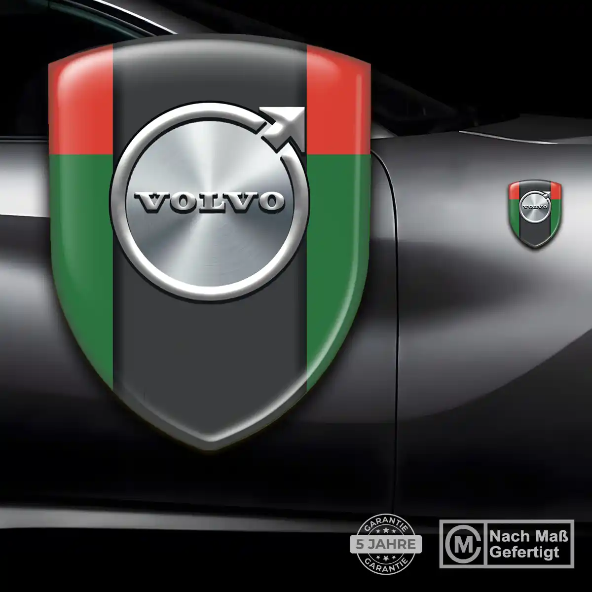 Volvo Wappen Aufkleber Auto Premium-Edition