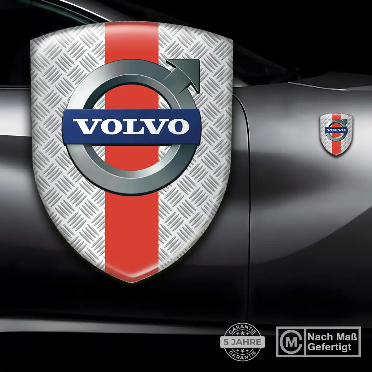 Volvo Wappen Aufkleber Auto Premiumqualität