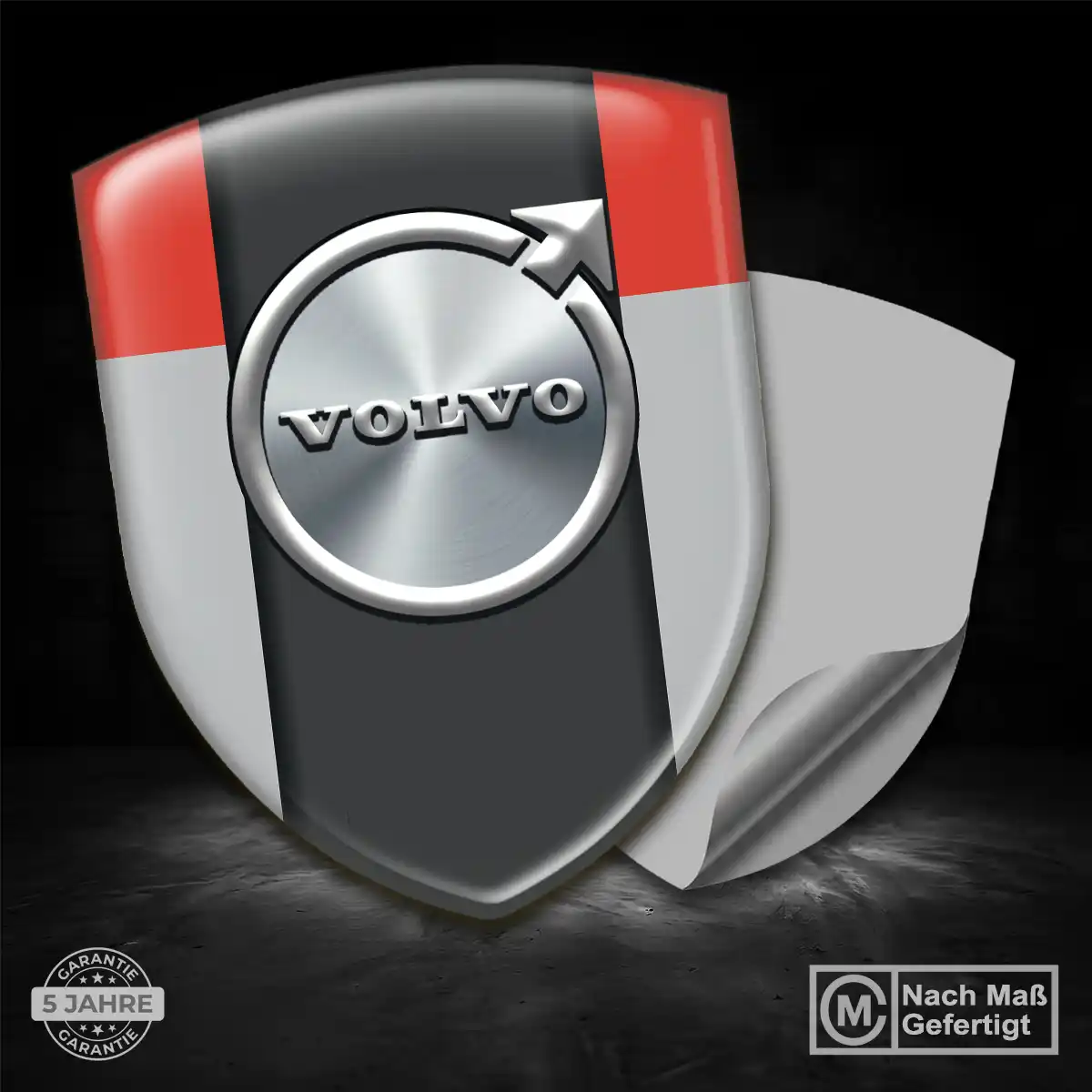 Volvo Wappen Aufkleber Emblem Anspruchsvolles Design