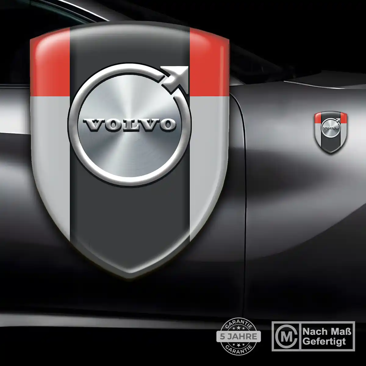 Volvo Wappen Aufkleber Emblem Anspruchsvolles Design