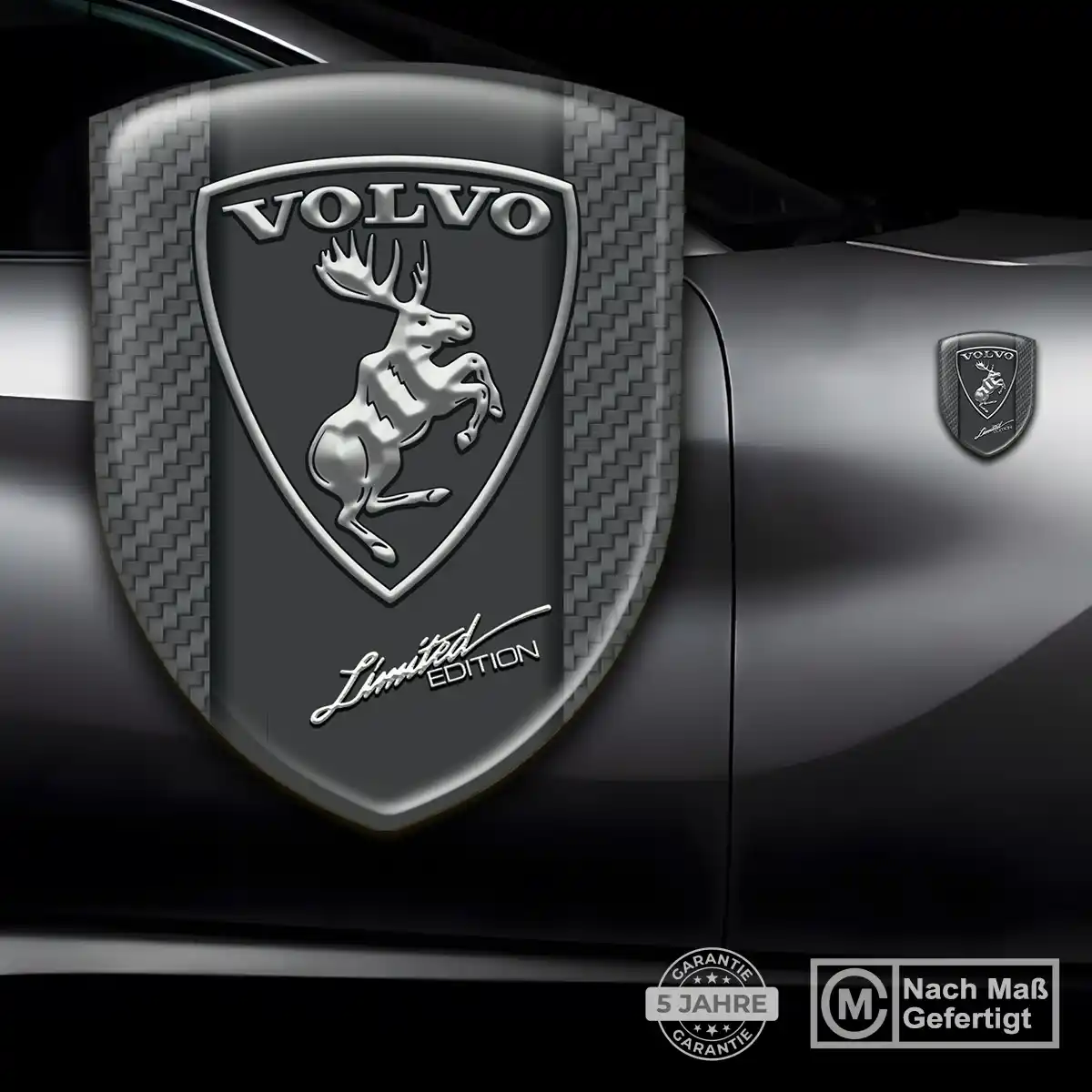 Volvo Wappen Aufkleber Emblem Auto Elegantes Design