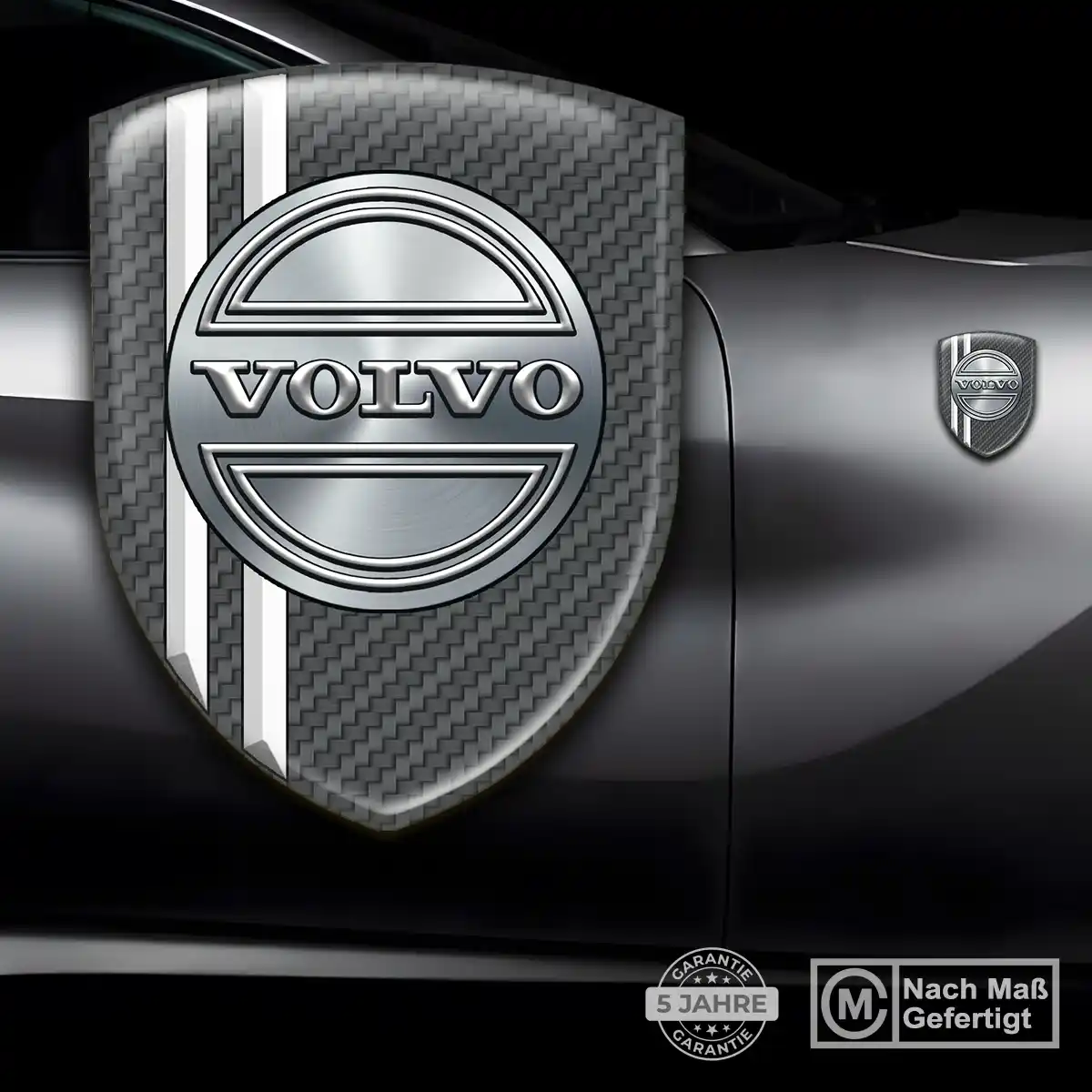 Volvo Wappen Aufkleber Emblem Auto Exterieurdesign