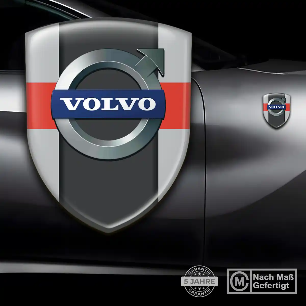 Volvo Wappen Aufkleber Emblem Auto Interieurdesign