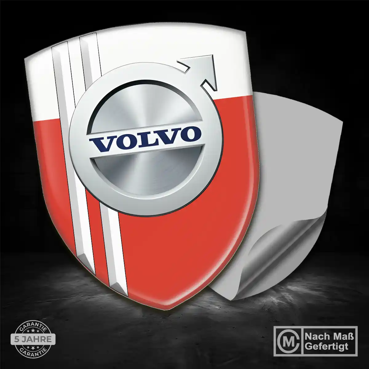 Volvo Wappen Aufkleber Emblem Exterieurdesign
