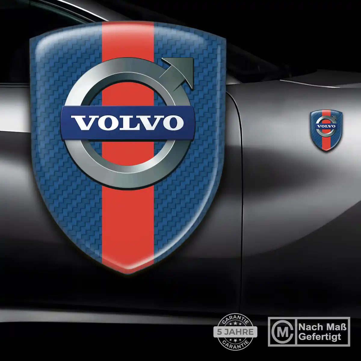 Volvo Wappen Aufkleber Emblem Luxus-Edition
