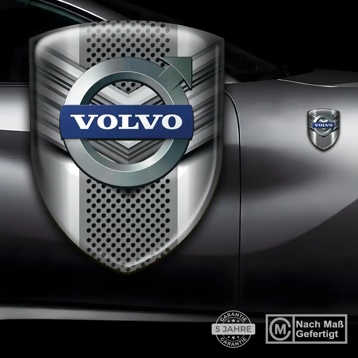 Volvo Wappen Aufkleber Emblem Markenedition