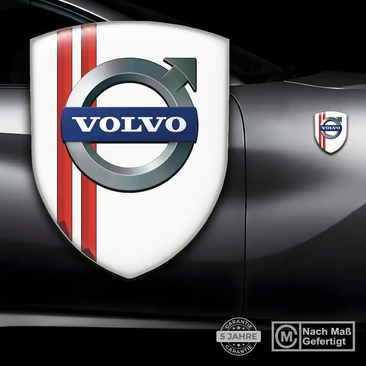 Volvo Wappen Aufkleber Emblem Modernes Design
