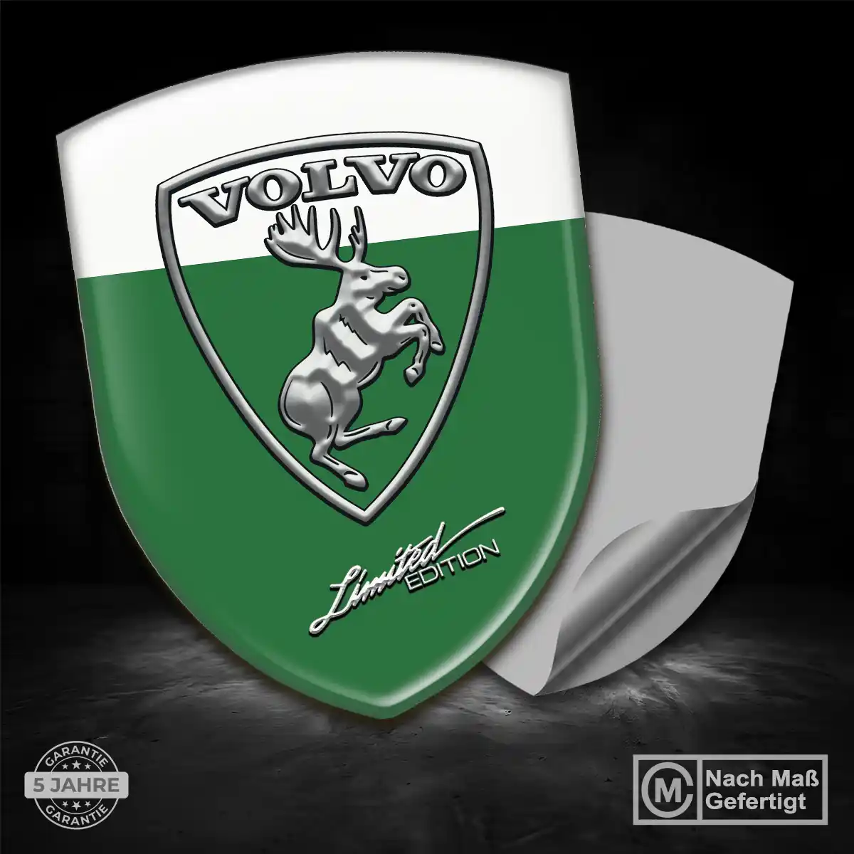 Volvo Wappen Aufkleber Emblem Premium-Edition