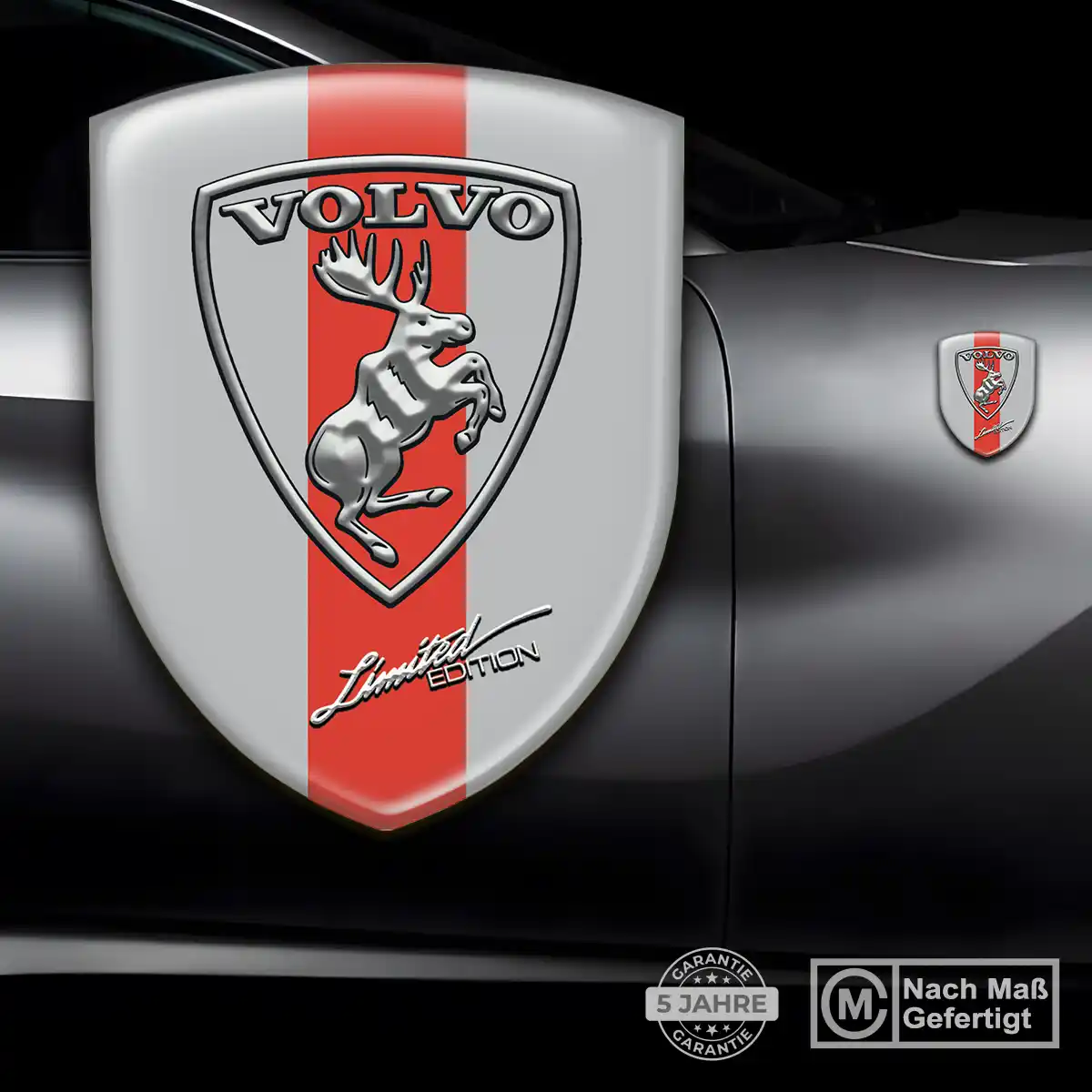 Volvo Wappen Aufkleber Emblem Premiumqualität