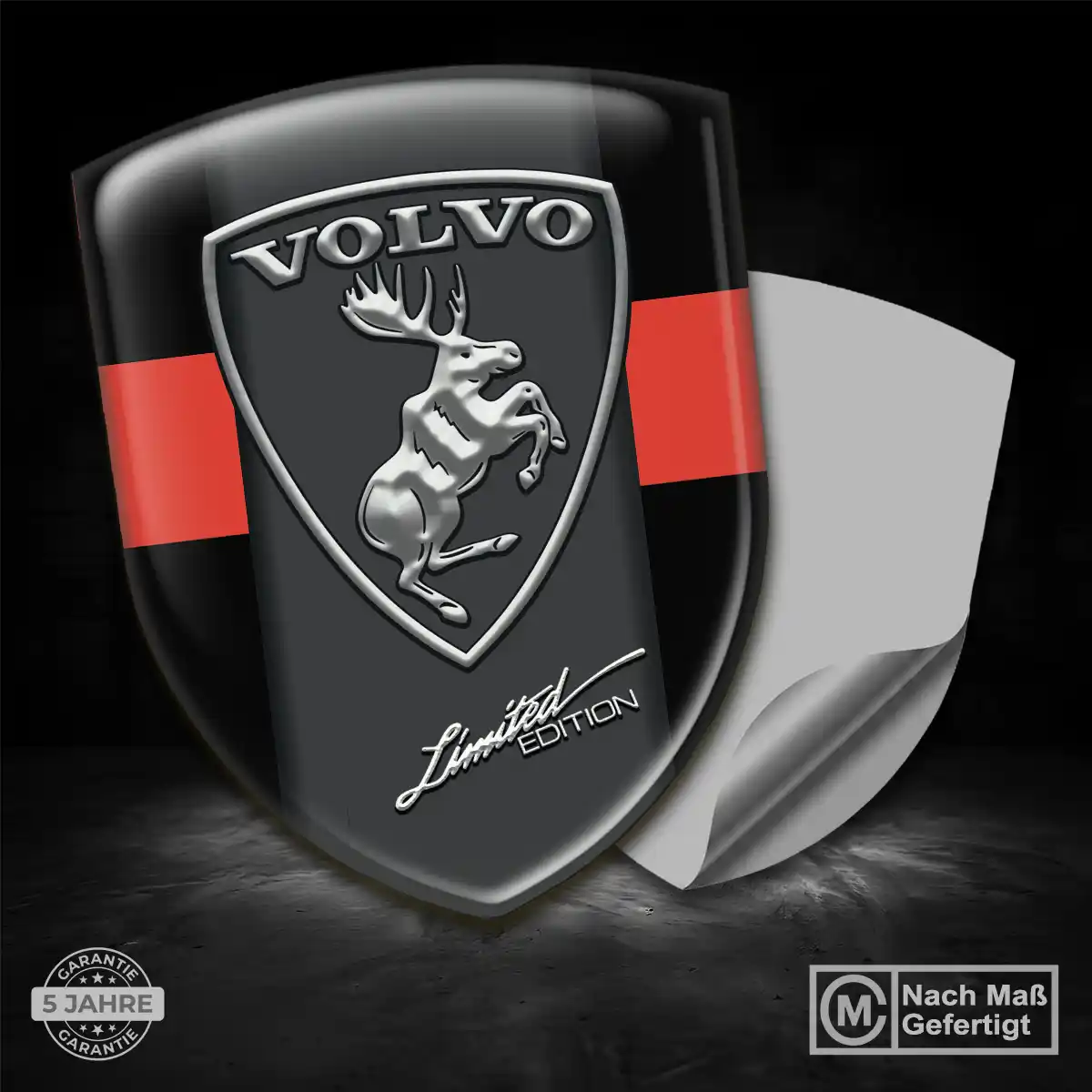 Volvo Wappen Aufkleber Hochwertiges Harz