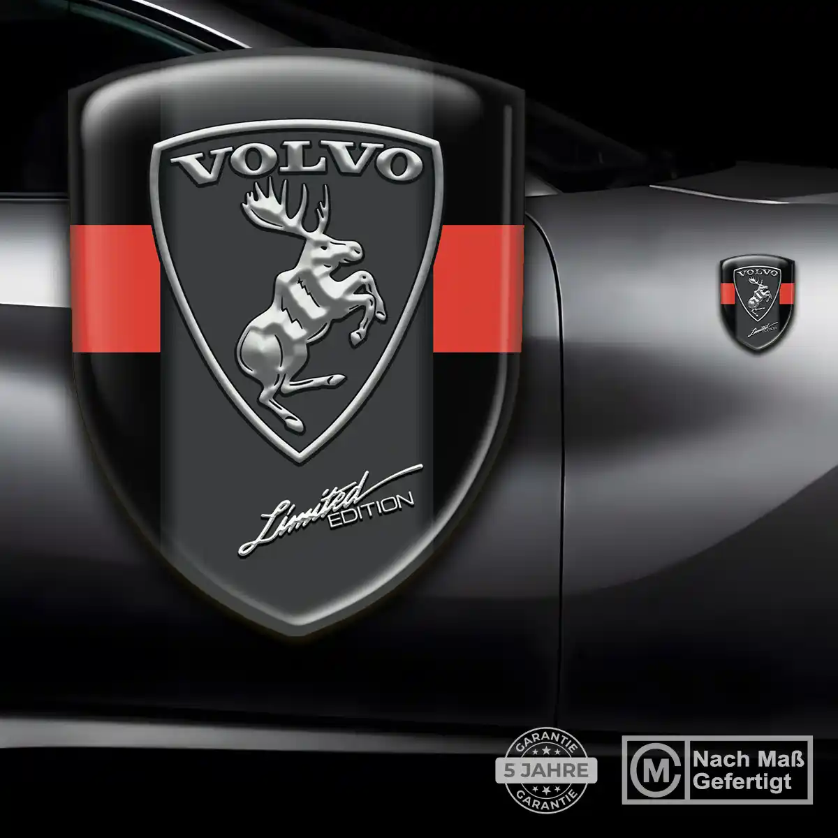 Volvo Wappen Aufkleber Hochwertiges Harz