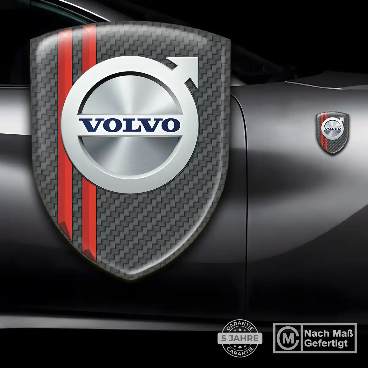 Volvo Wappen Aufkleber Interieurdesign