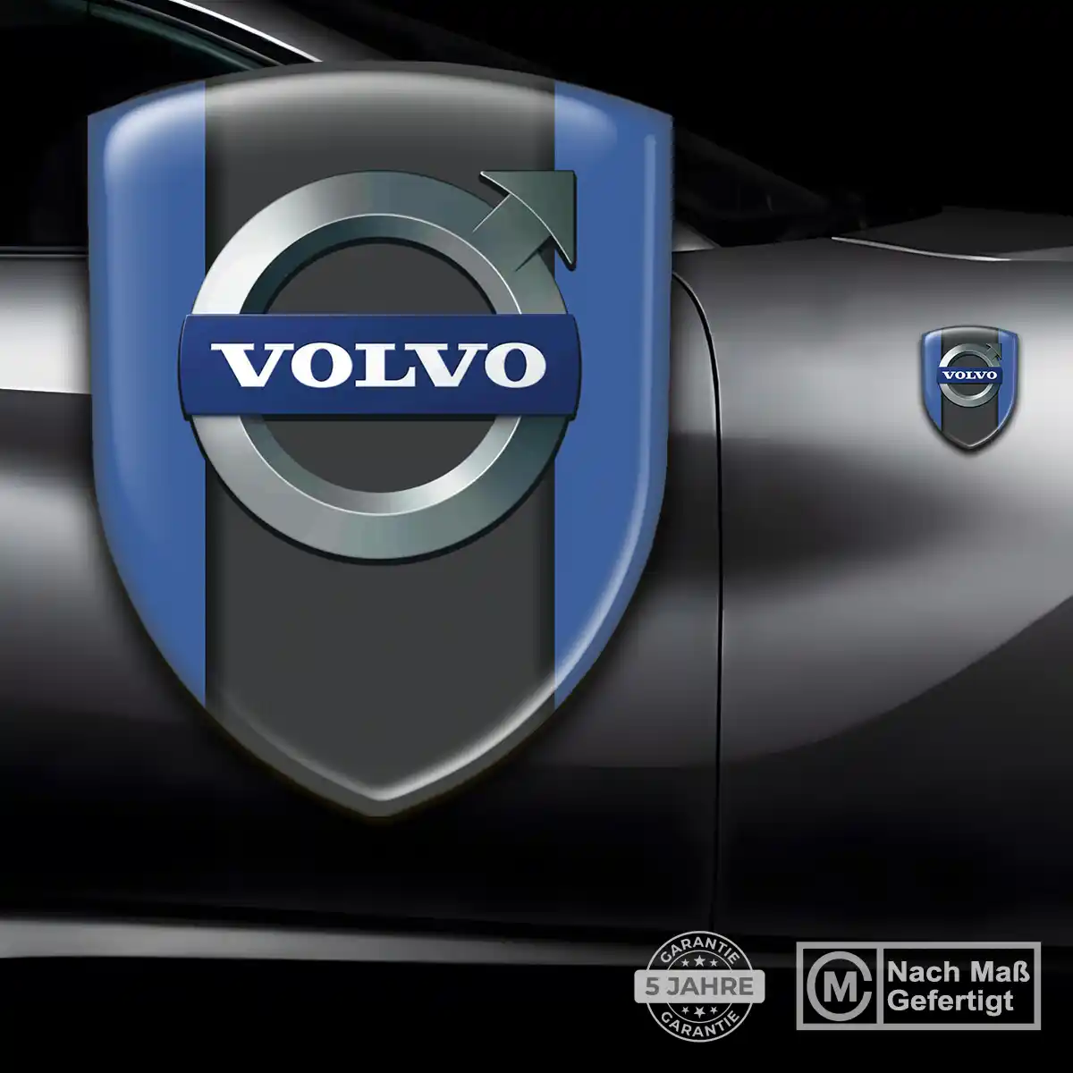 Volvo Wappen Aufkleber Luxus-Edition