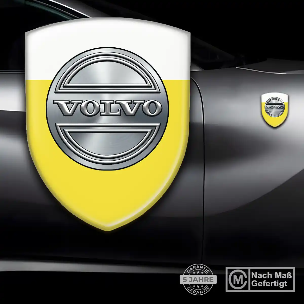 Volvo Wappen Aufkleber Modernes Design