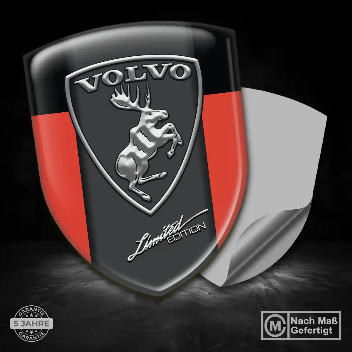 Volvo Wappen Aufkleber Premiumqualität