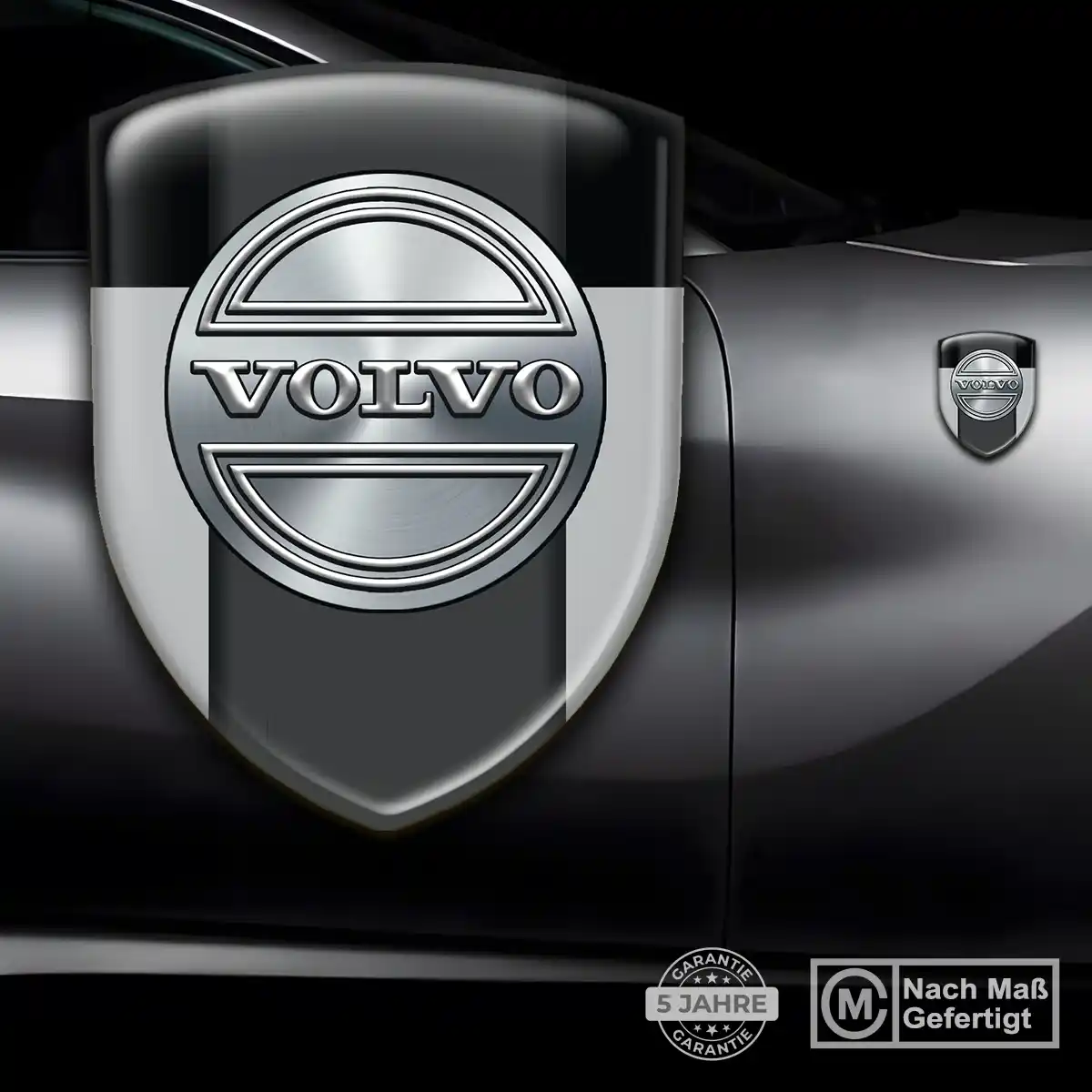 Volvo Wappen Aufkleber Tuningfahrzeug