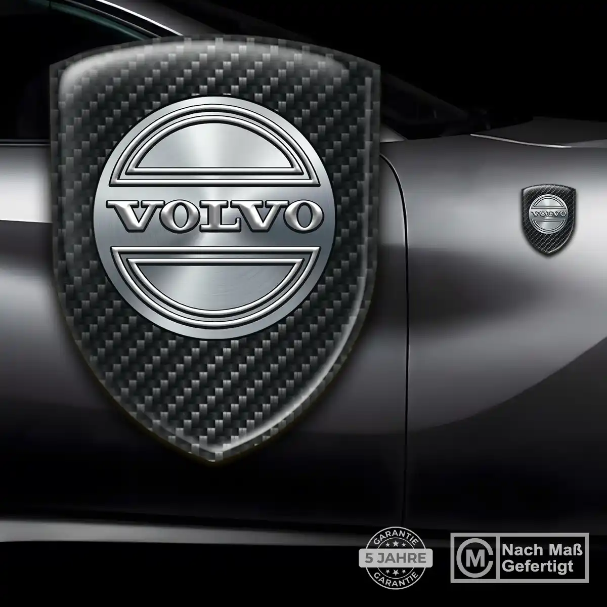 Volvo Wappen Emblem Anspruchsvolles Design