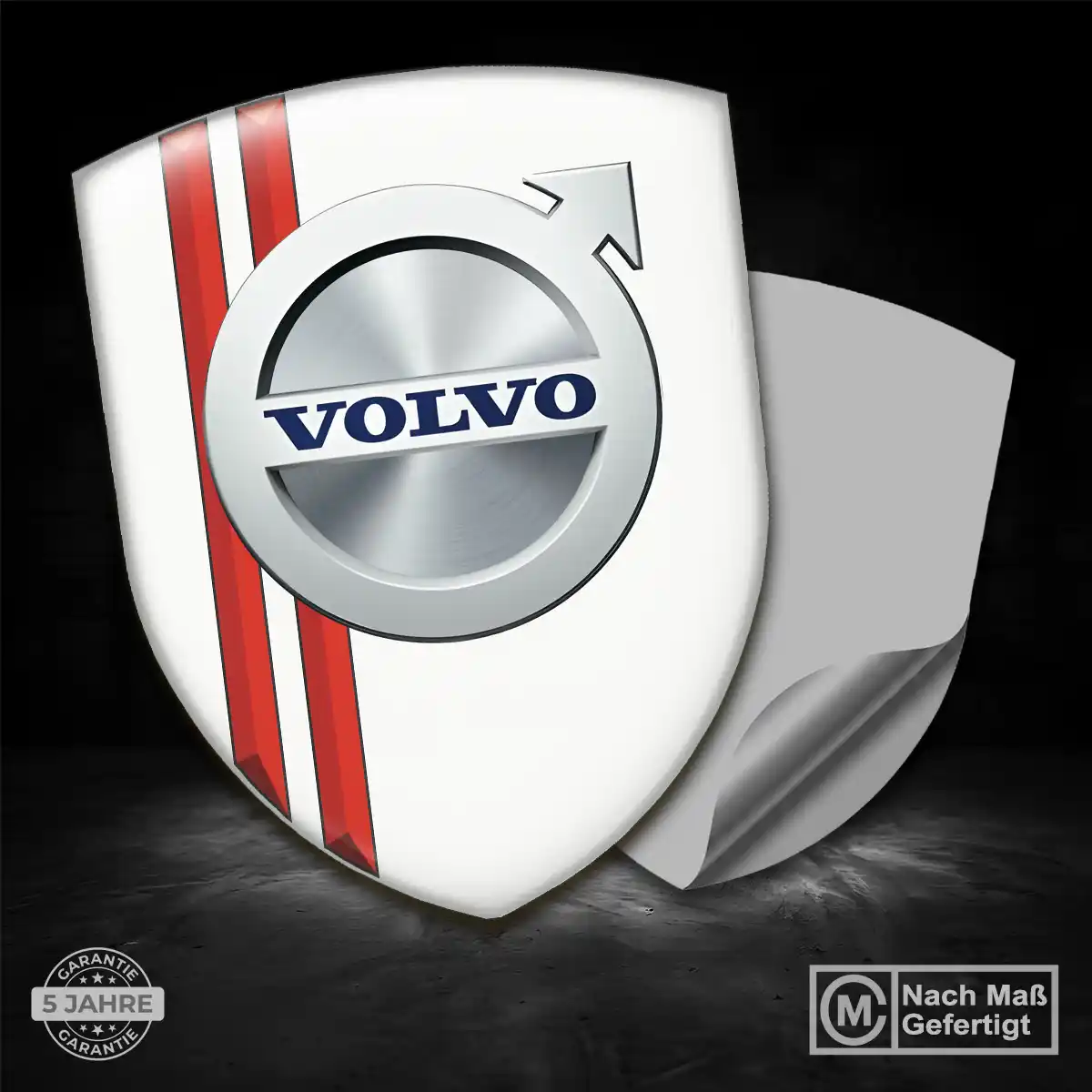 Volvo Wappen Emblem Aufkleber Anspruchsvolles Design
