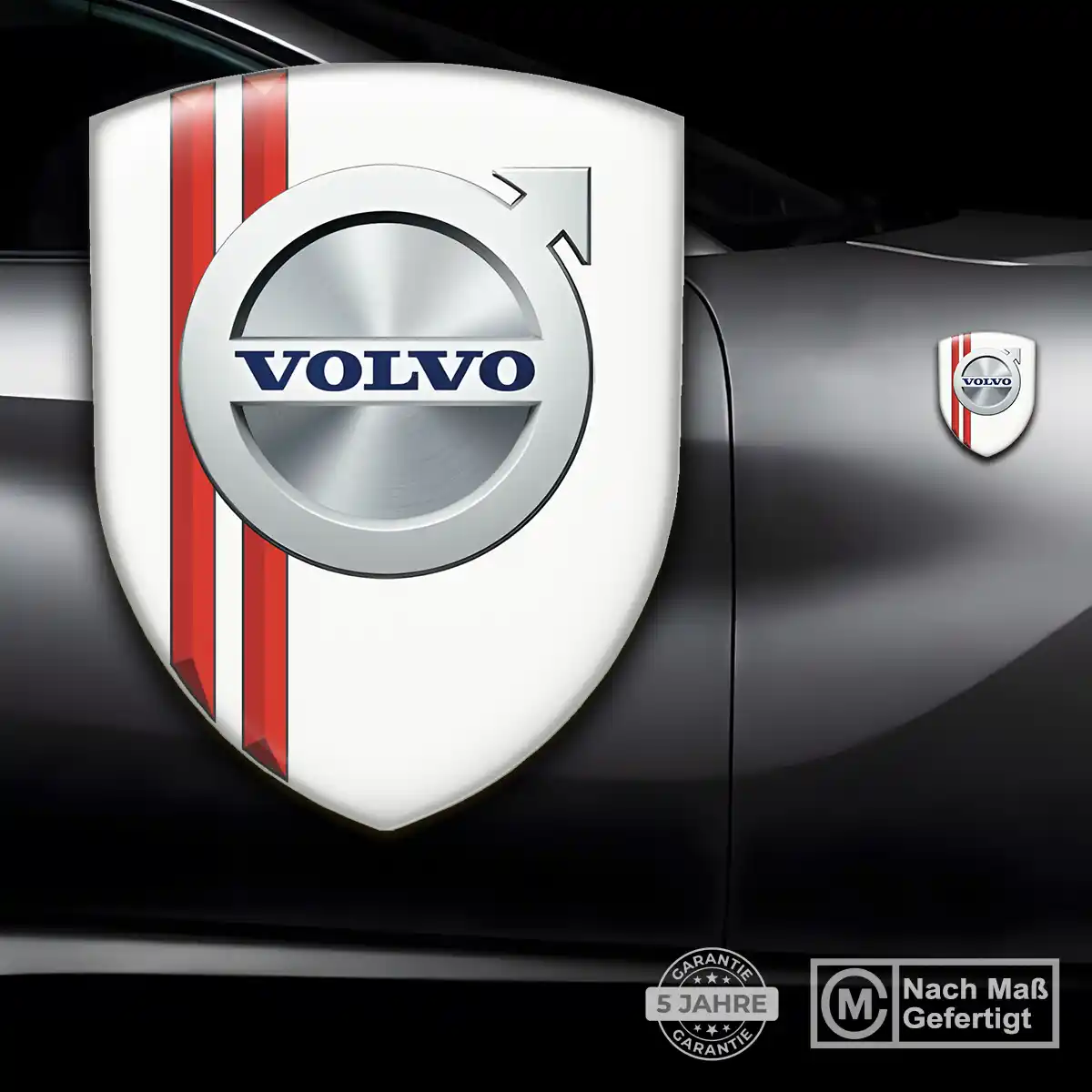 Volvo Wappen Emblem Aufkleber Anspruchsvolles Design