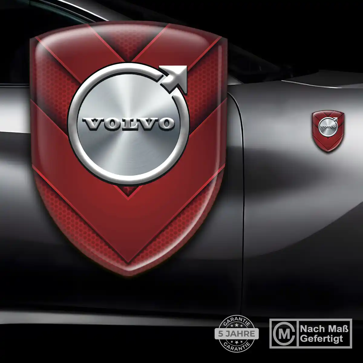 Volvo Wappen Emblem Aufkleber Auto Elegantes Design