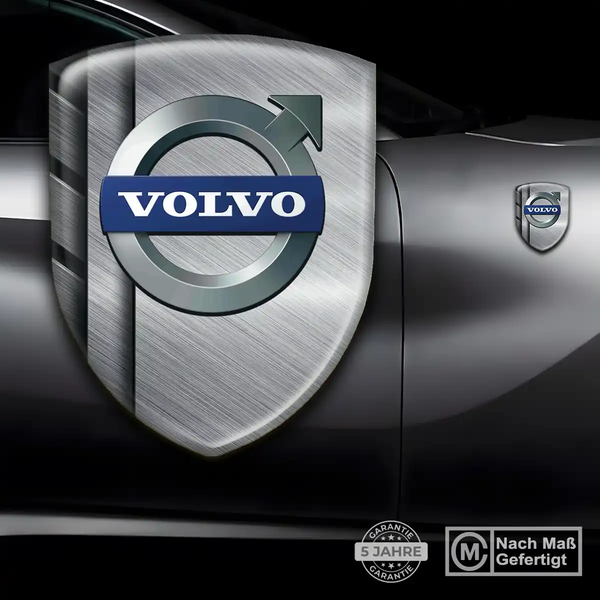 Volvo Wappen Emblem Aufkleber Auto Luxus-Edition