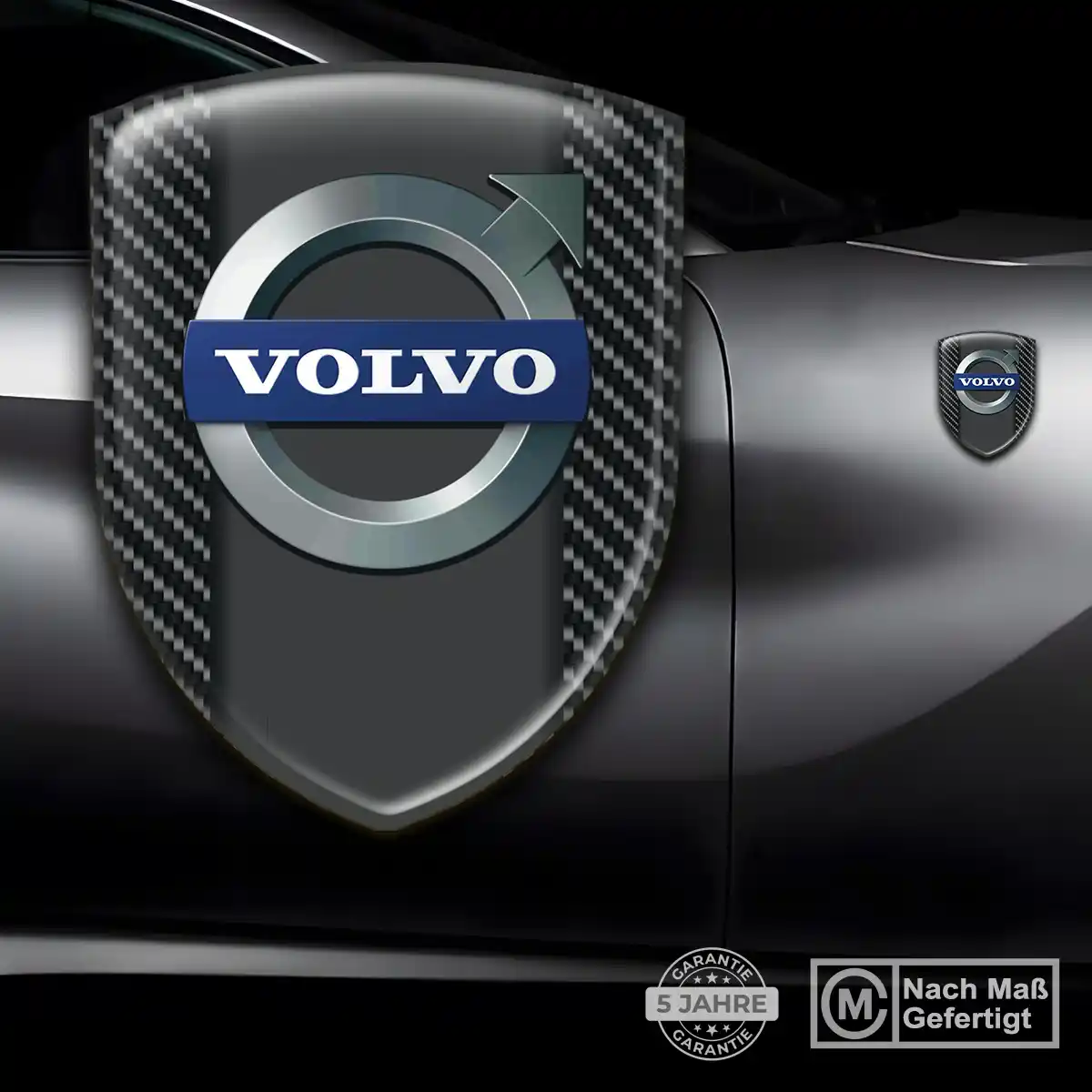Volvo Wappen Emblem Aufkleber Auto Modernes Design