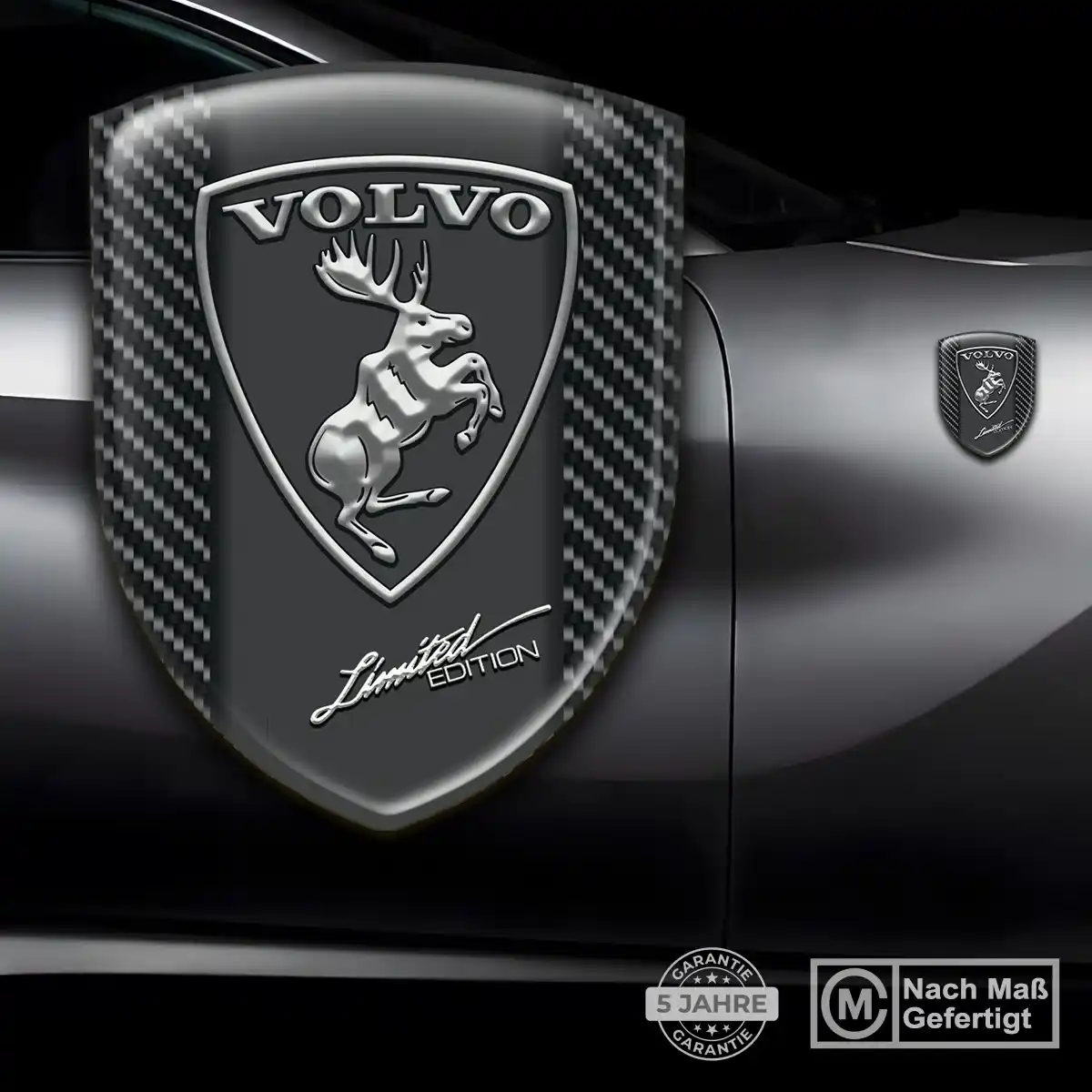 Volvo Wappen Emblem Aufkleber Auto Premiumqualität
