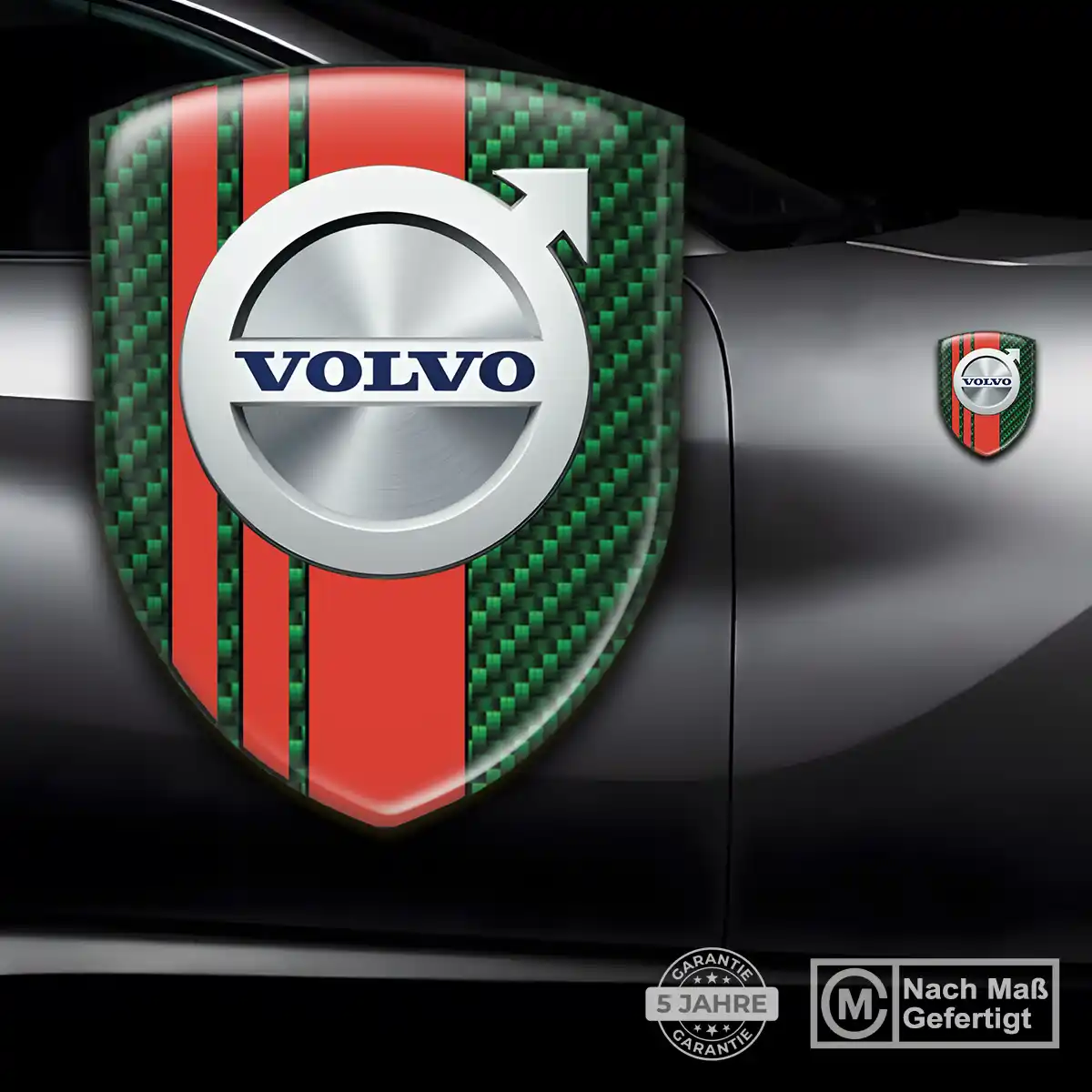 Volvo Wappen Emblem Aufkleber Auto Tuningfahrzeug