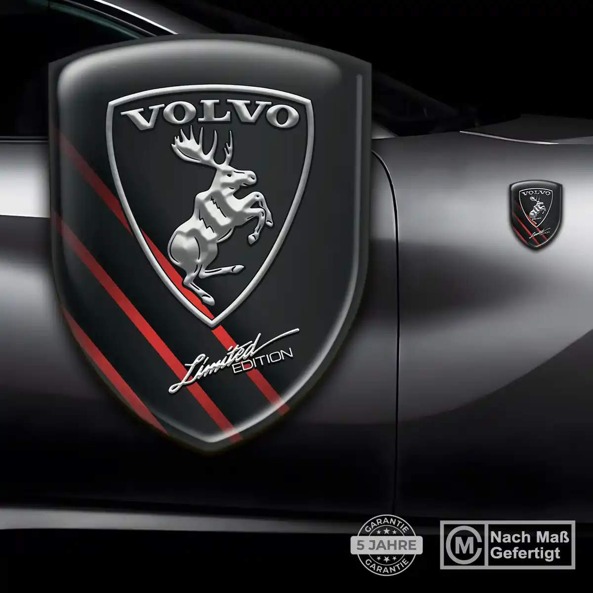 Volvo Wappen Emblem Aufkleber Elegantes Design